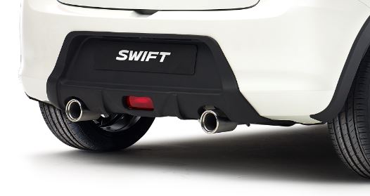 Sportuitlaat (dubbel) Suzuki Swift 2017 - 2024