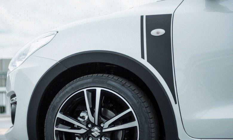 Striping voorscherm Suzuki Swift 2017 - 2024