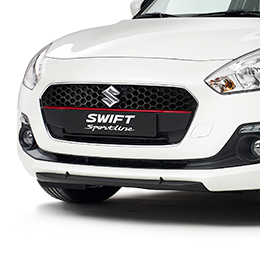 Voorbumperspoiler Suzuki Swift 2017 - 2024